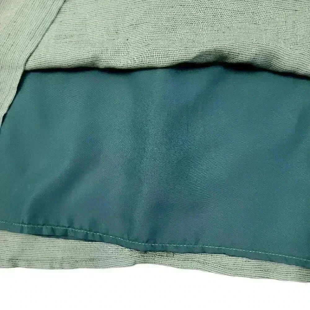 William Riera Women's Teal Viscose A-Line Lined Skirt NEW - Picture 6 of 8